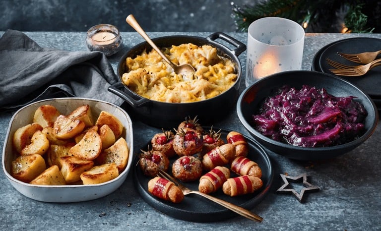 repas de noël M&S