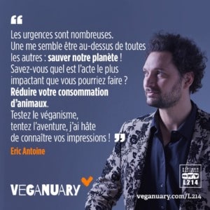 eric antoine veganuary