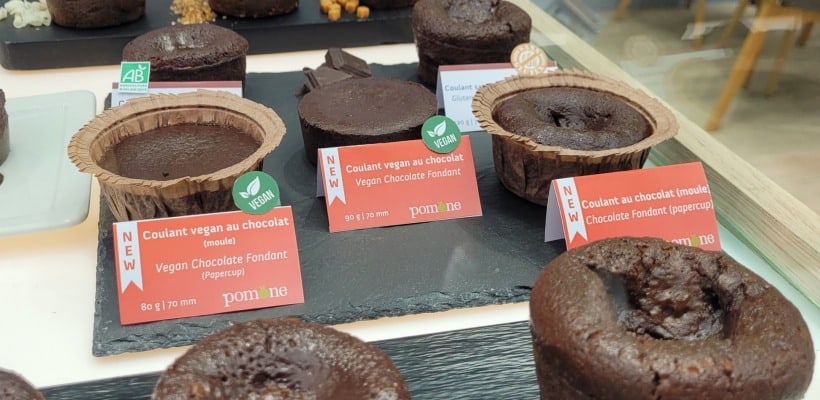 Pomone coulant végane au chocolat